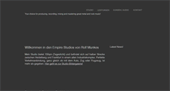Desktop Screenshot of empire-studios.de