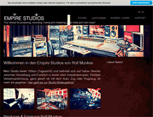 Tablet Screenshot of empire-studios.de